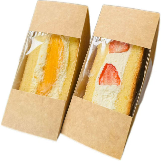 芒果蛋糕三明治Mango cake sandwich