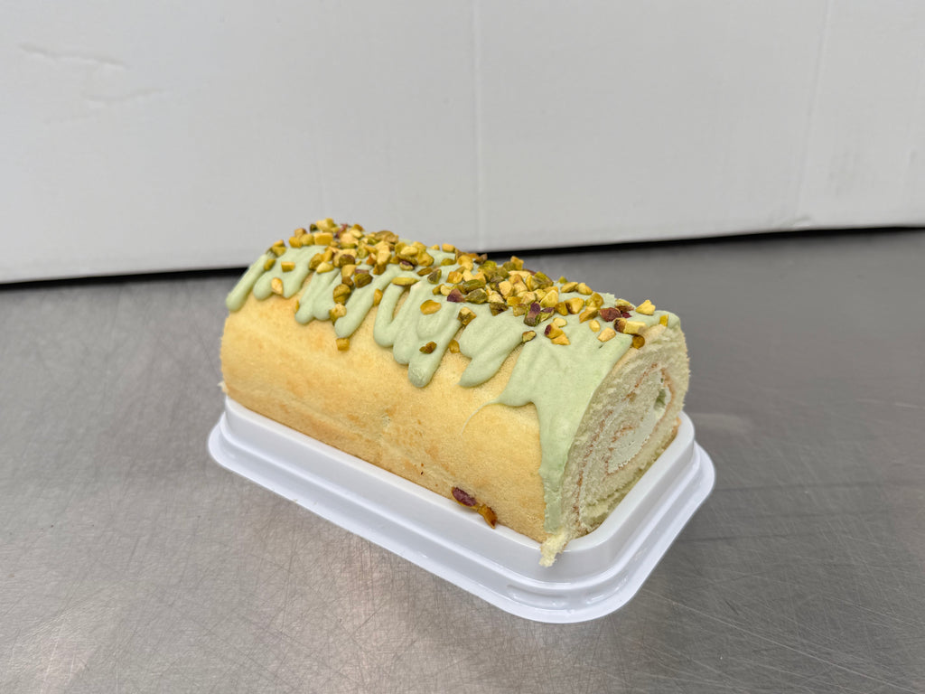 开心果瑞士卷 Pistachio swiss roll