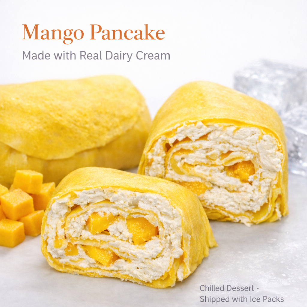 Mango pancake 2packs（4pcs） 芒果班戟2份装 4粒