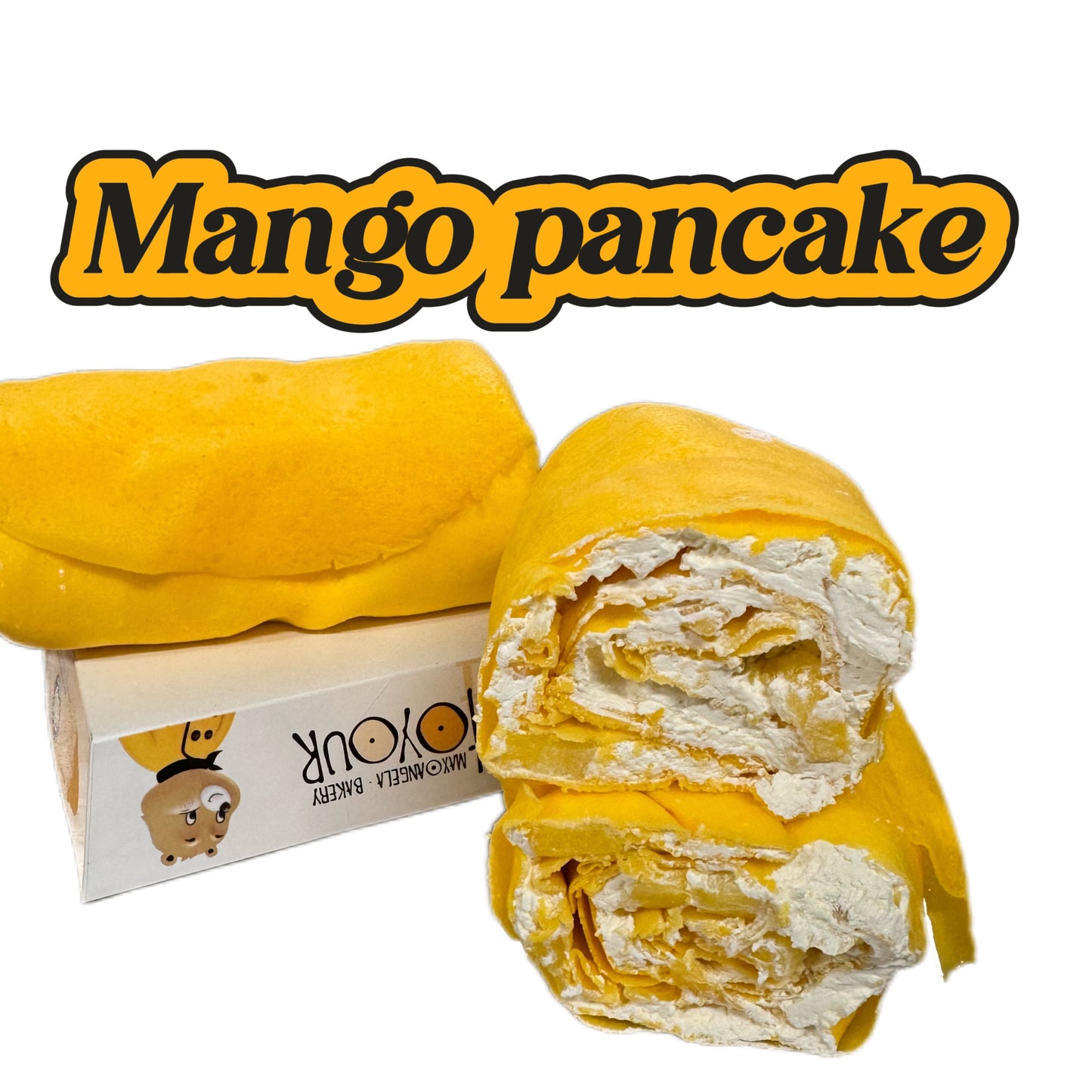 Mango pancake 2packs（4pcs） 芒果班戟2份装 4粒
