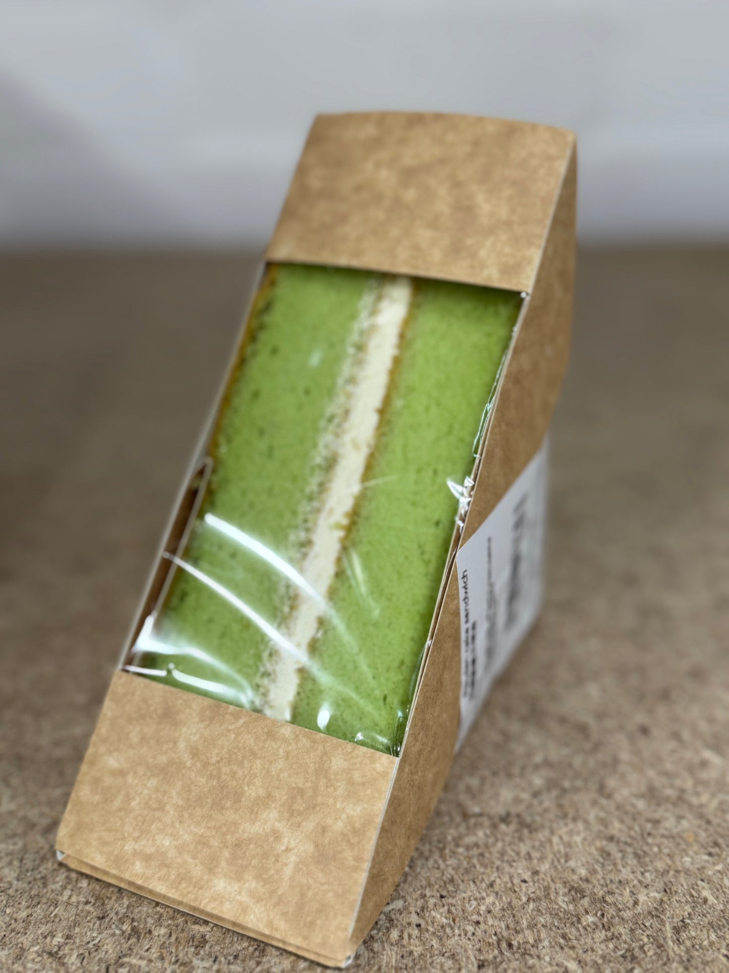 Pandan sponge cake  斑斓蛋糕三明治