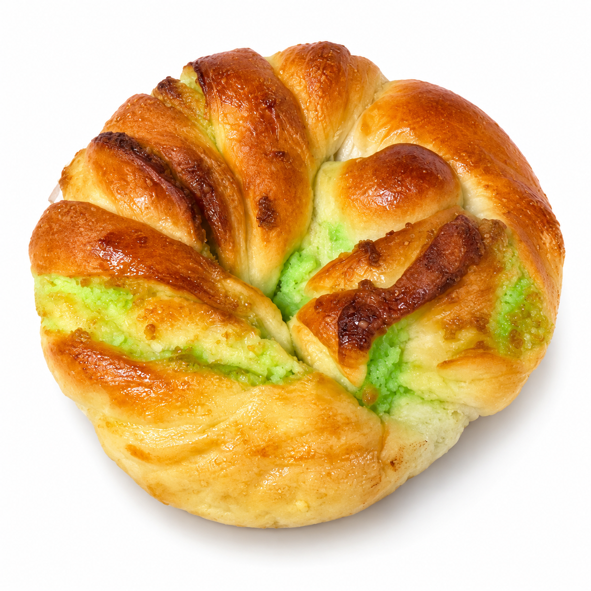 椰香斑斓包 2粒 Pandan coconut buns 2pcs