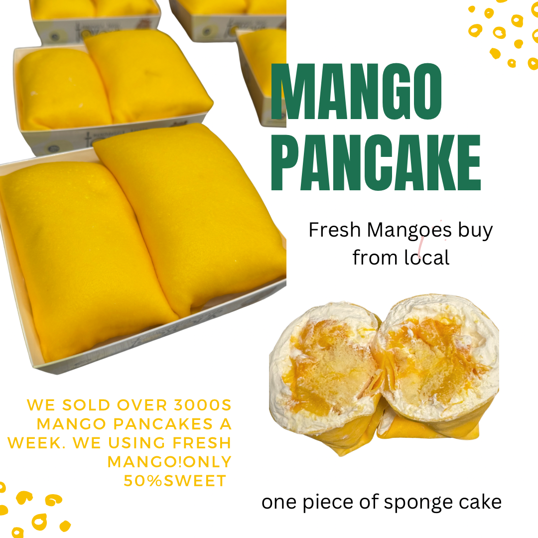 Mango pancake 芒果班戟